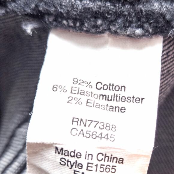 Madewell High-Riser Skinny Jeans Washed Black Size 27 Chic Minimalism - Picture 8 of 10